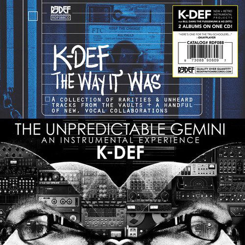 Cover for K-def · Unpredictable Gemini / the Way It Was (CD) (2016)