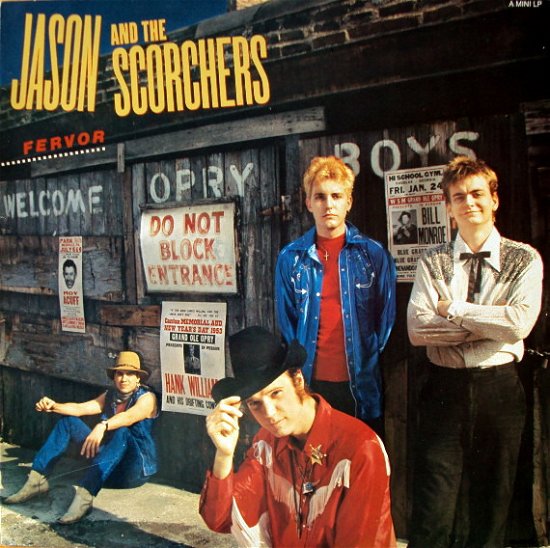Cover for Jason And The Nashville Scorchers · Fervor (LP) (1983)