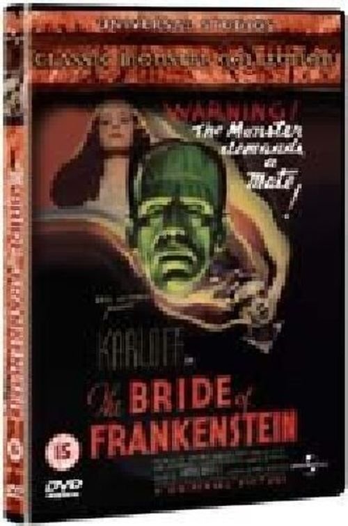 Cover for Bride of Frankenstein DVD · The Bride Of Frankenstein (DVD) (2011)