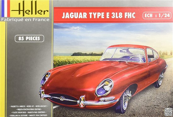 Cover for Heller · 1/24 Jaguar Type E 3L8 Fhc (Leksaker)