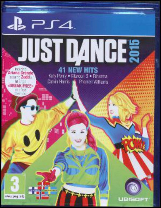 Cover for Spil-playstation 4 · Just Dance 2015 (uk / nordic) (camera Required) (PS4) (2014)