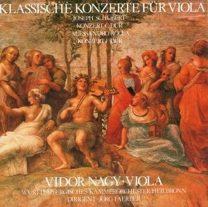 Cover for Schubert / Rolla / Nagy / Faerber · Classical Concertos for Viola &amp; Orchestra (CD) (2000)