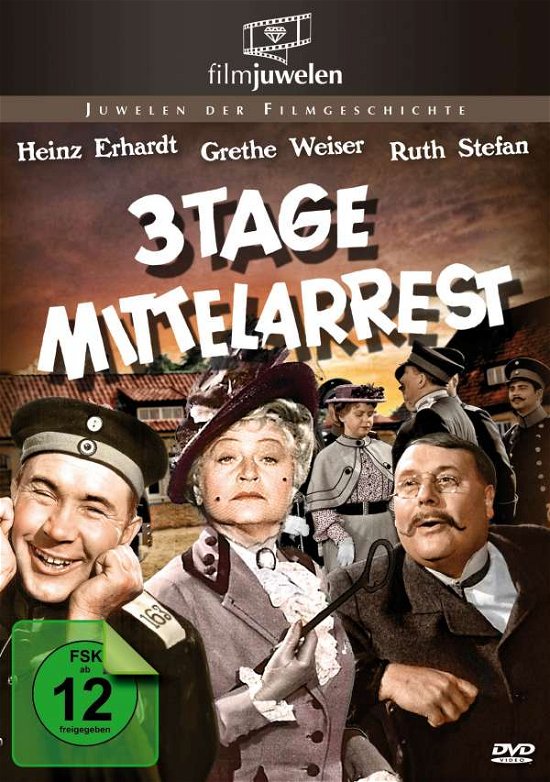 Cover for Heinz Erhardt · Drei Tage Mittelarrest-mit H (DVD) (2017)
