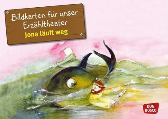 Cover for Bildkarten.Erzähltheater.Jona läuft weg (Book)