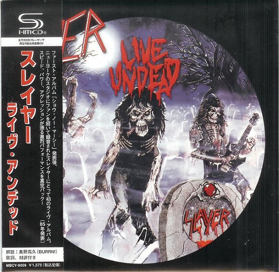 Cover for Slayer · Live Undead (CD) [Japan Import edition] (2009)