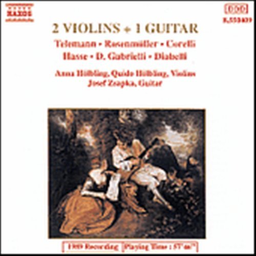 Cover for Hölbling / Hölbling / Zsapka · 2 Violins &amp; 1 Guitar (CD) (1991)