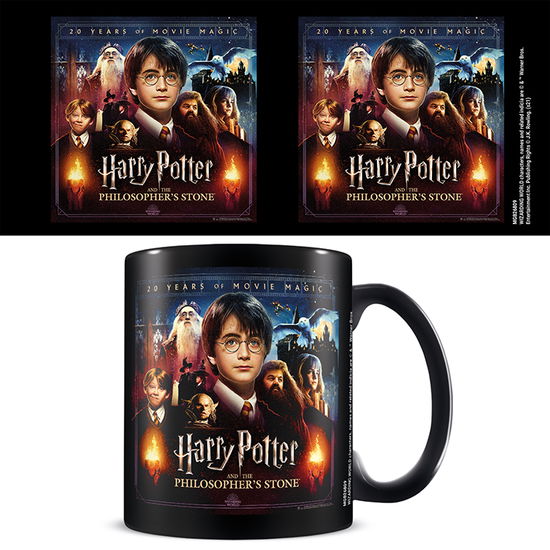 Cover for Harry Potter: Pyramid · 20 Years Of Movie Magi) (Black Pod Mug / Tazza) (MERCH)