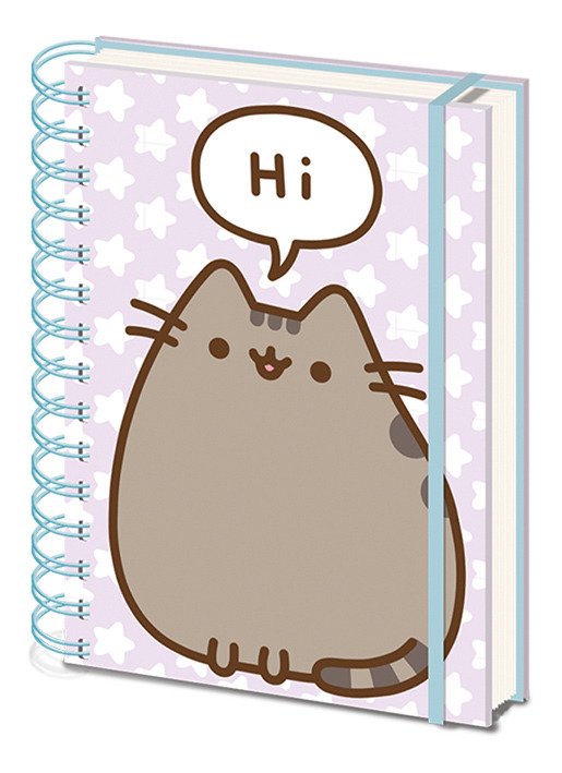 Cover for A5 Notebooks · Pusheen (Pusheen Says Hi) A5 Wiro Notebook (Paperback Book) (2023)