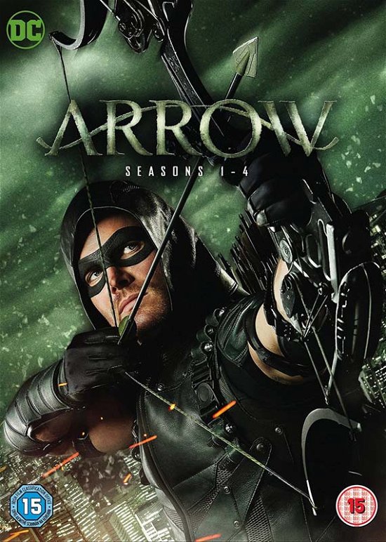 Cover for Arrow Series 1-4 (DVD) (2016)