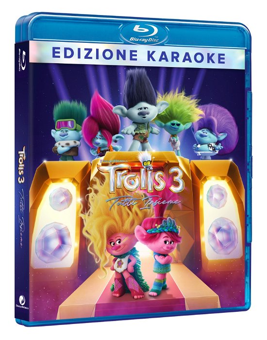 Cover for Trolls 3 - Tutti Insieme (Blu-ray) (2024)