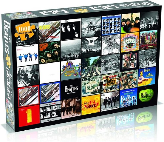 Album Collage 1000 Piece Jigsaw Puzzle - The Beatles - Board game - PAUL LAMOND - 5056015084097 - March 1, 2021