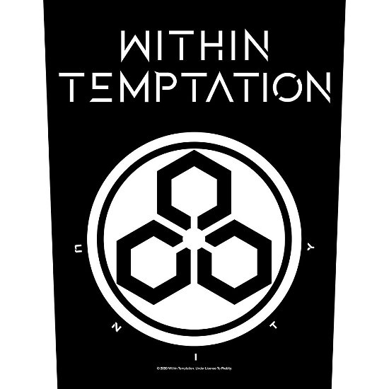 Cover for Within Temptation · Within Temptation Back Patch: Unity (MERCH)