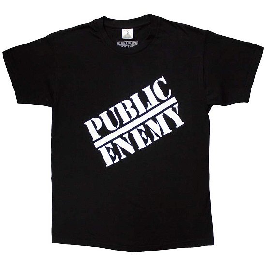 Public Enemy Unisex T-Shirt: Logo - Public Enemy - Gadżety -  - 5056368649097 - 