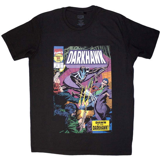 Marvel Comics Unisex T-Shirt: Darkhawk Comic Cover - Marvel Comics - Merchandise -  - 5056737258097 - June 10, 2024