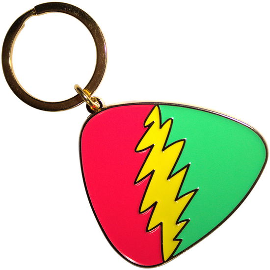 Cover for Grateful Dead · Grateful Dead Keychain: Red / Green Plectrum (MERCH) (2024)