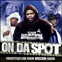 Cover for Team Invasion · On Da Spot (CD) (2008)