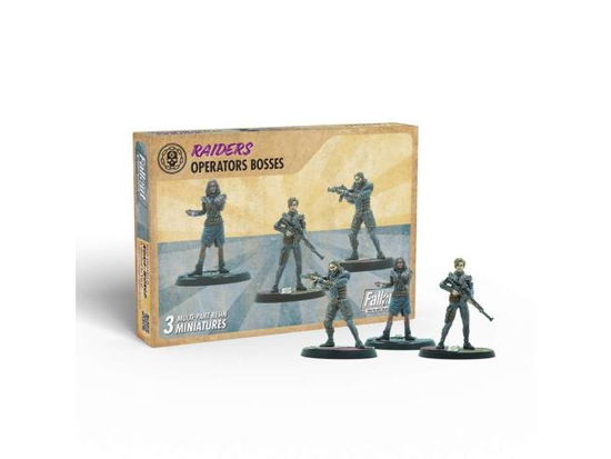Fo Ww Raiders Operators Bosses - Modiphius Entertaint Ltd - Produtos - MODIPHIUS ENTERTAINT LTD - 5060523346097 -