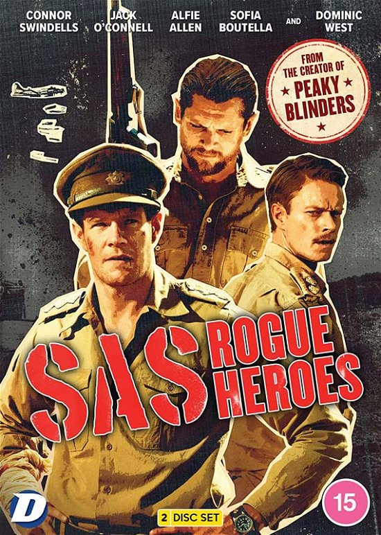 Cover for Sas Rogue Heroes DVD · Sas Rogue Heroes (DVD) (2022)