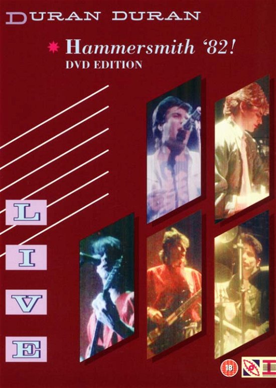 Cover for Duran Duran · Live at Hammersmith '82 (MDVD) [Standard edition] (2010)