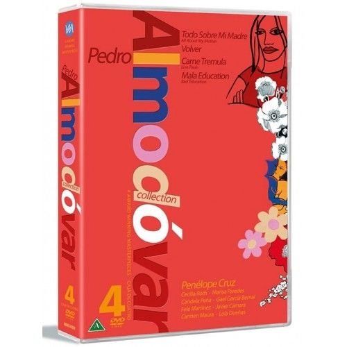 Cover for Pedro Almodovar · Almodovar Collection - 4 DVD Collection - Rød (DVD) (2014)