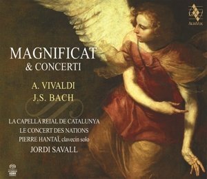 Cover for J. Savall / P. Hantaï / Concert Des Nations · Bach / Vivaldi / Magnificat &amp; Concerti (CD) (2017)