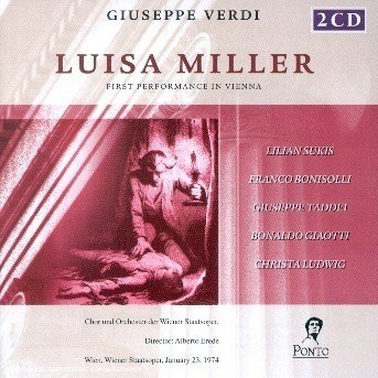 Cover for Verdi Giuseppe · Miller Luisa - Erede Alberto-firs (CD)
