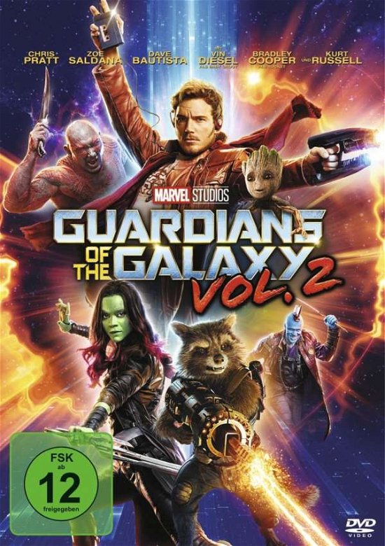 Cover for Guardians of the Galaxy 2 (DVD) (2017)