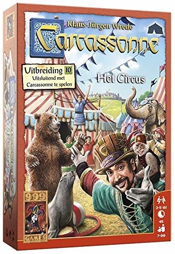 Cover for 999Games · Carcassonne - Het Circus Bordspel (Spielzeug)