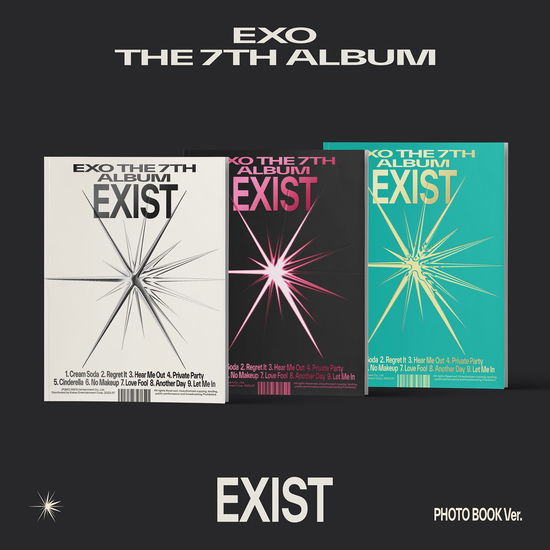 Cover for Exo · Exist - 7th Album (Płyta CD/Gadżety) [Random Photobook edition] (2023)