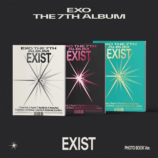 Cover for Exo · Exist - 7th Album (CD/Merch) [Random Photobook edition] (2023)