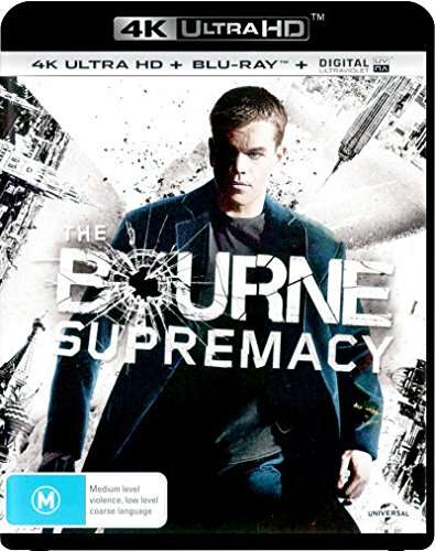 Cover for Bourne Supremacy (4K Ultra HD) (2016)