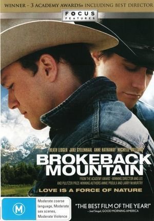 Cover for Ang Lee · Brokeback Mountain (DVD) (2006)