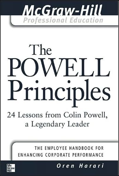 Cover for Oren Harari · The Powell Principles - The McGraw-Hill Professional Education Series (Spiral Book) [Ed edition] (2002)