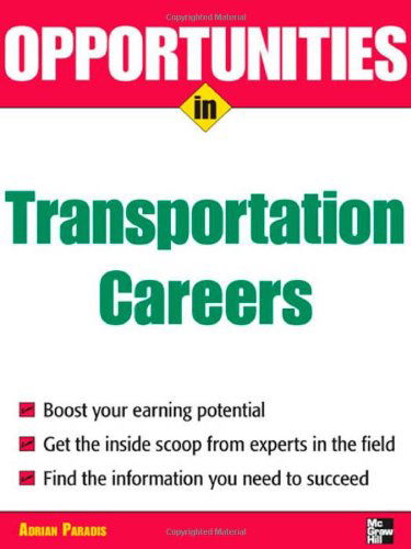 Cover for Adrian Paradis · Opportunities in Transportation Careers (Paperback Book) (2007)