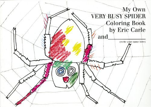 Cover for Eric Carle · My Own Very Busy Spider Coloring Book (Paperback Book) [Clr edition] (2004)