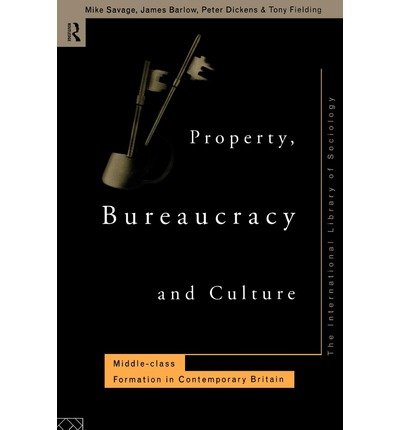 Cover for Michael Savage · Property Bureaucracy &amp; Culture (Taschenbuch) (1995)