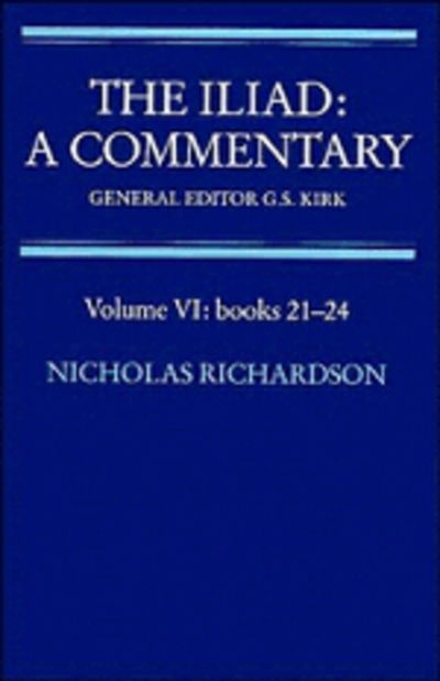 Cover for Homer · The Iliad: A Commentary: Volume 6, Books 21-24 (Taschenbuch) (1993)