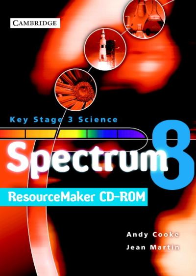 Cover for Andy Cooke · Spectrum Teacher File and ResourceMaker Year 8 CD-ROM - Spectrum Key Stage 3 Science (CD-ROM) [Teacher's edition] (2004)