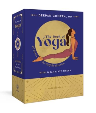 Cover for Chopra, Deepak, M.D. · The Deck of Yoga: 50 Poses for Self-Realization (Flashcards) (2024)