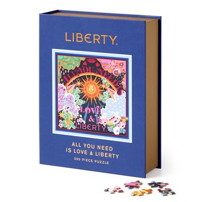 Liberty All You Need is Love 500 Piece Book Puzzle - Liberty of London Ltd - Board game - Galison - 9780735380097 - September 28, 2023