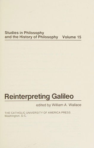 Cover for Wallace · Reinterpreting Galileo (Hardcover Book)