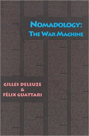 Cover for Gilles Deleuze · Nomadology: The War Machine - Semiotext (e) / Foreign Agents (Pocketbok) (1986)