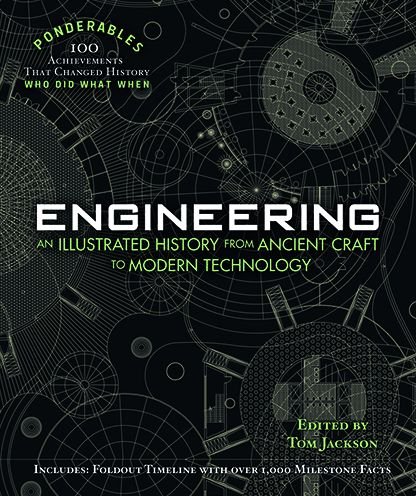 Cover for Tom Jackson · Ponderables,  Engineering: An Illustrated History from Ancient Craft to Modern Technology - Ponderables (Hardcover bog) (2016)