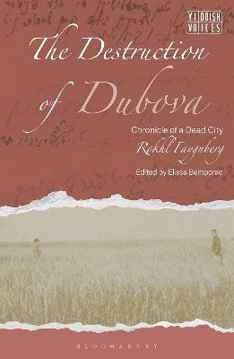 Cover for Rokhl Faygnberg · The Destruction of Dubova: Chronicle of a Dead City - Yiddish Voices (Pocketbok) (2025)