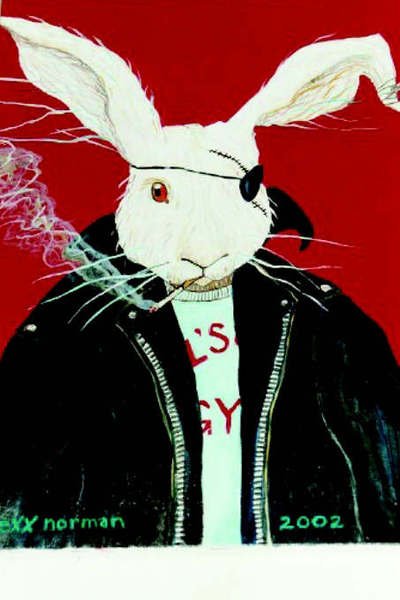 Cover for Texx Norman · Portrait of the Poet as a Wild Hare (Paperback Book) (2008)