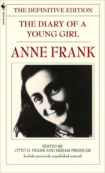Cover for Anne Frank · The Diary of a Young Girl: the Definitive Edition (Innbunden bok) [Turtleback School &amp; Library Binding edition] (1997)