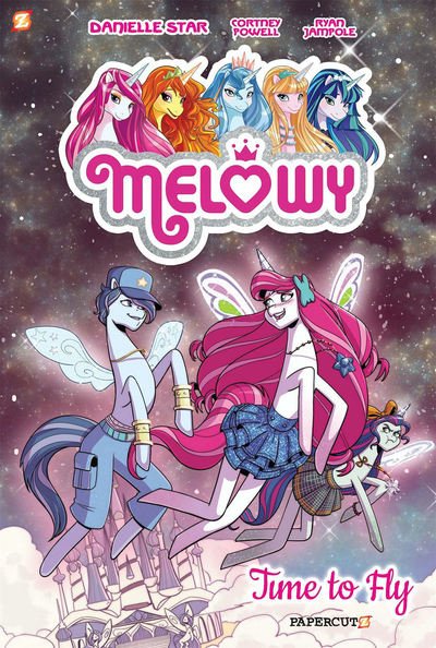 Melowy Vol. 3: Time to Fly - Cortney Faye Powell - Books - Papercutz - 9781545803097 - September 10, 2019