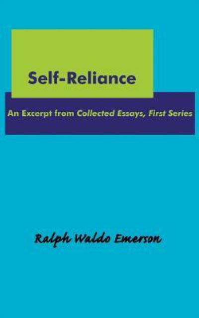 Cover for Ralph Waldo Emerson · Self-reliance (Paperback Book) (2007)