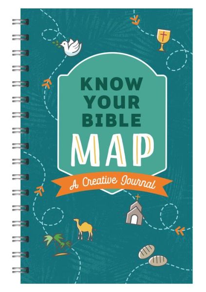 Cover for Compiled by Barbour Staff · Know Your Bible Map [general Cover] (Spiral Book) (2021)