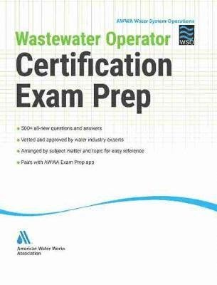 Cover for American Water Works Association · Wastewater Operator Certification Exam Prep (Paperback Book) (2020)